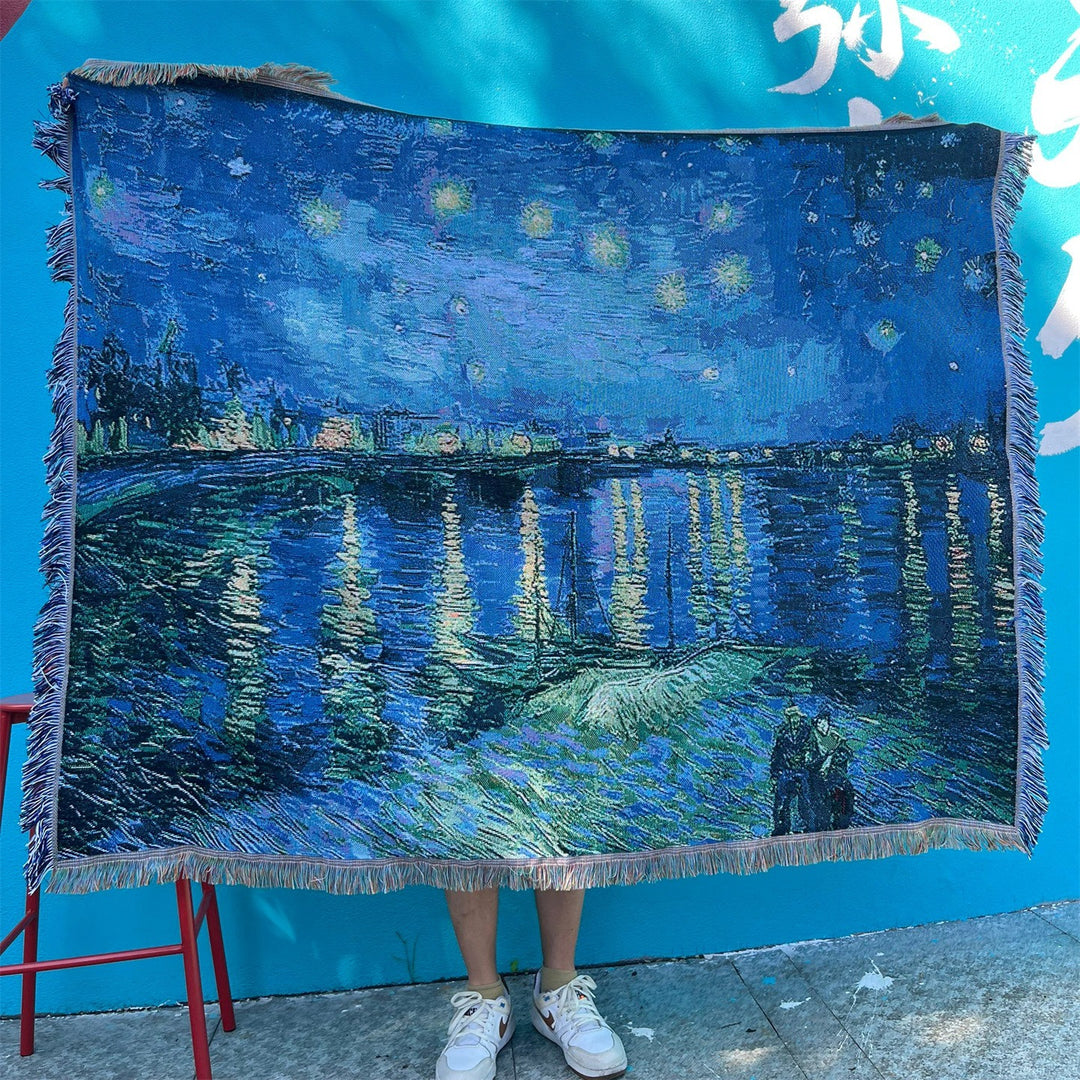 Artistic Tapestry Blanket