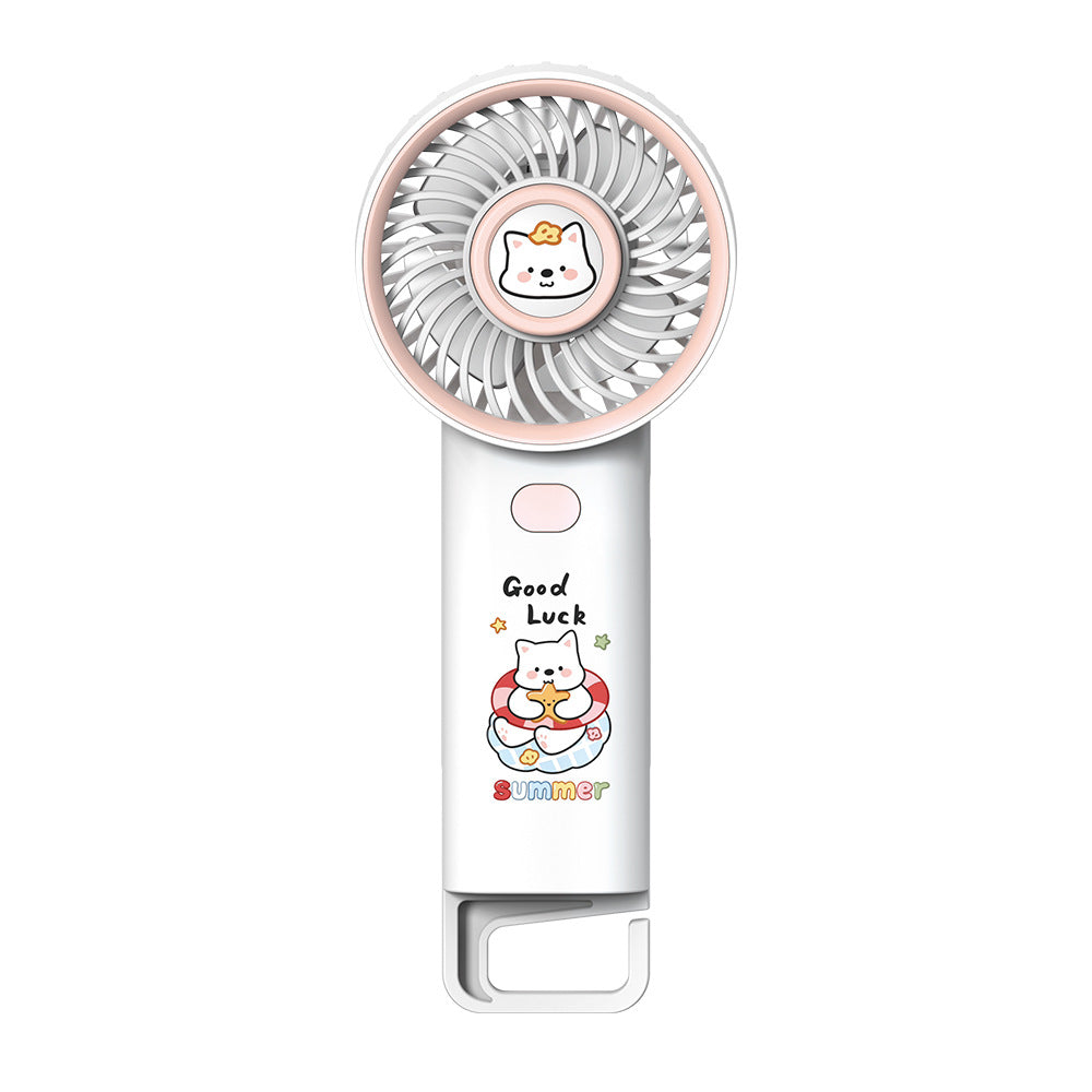 women's portable mini fan with cute cat design Kalsten