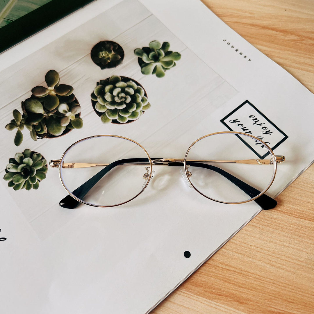 Retro Oval Frame Sunglasses Kalsten