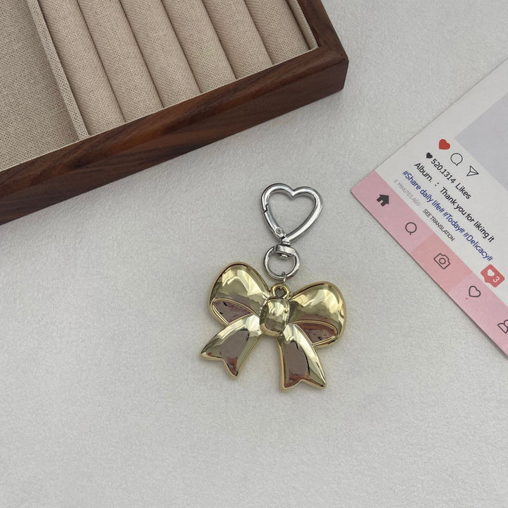 Elegant Bow-Shaped Keychain Kalsten