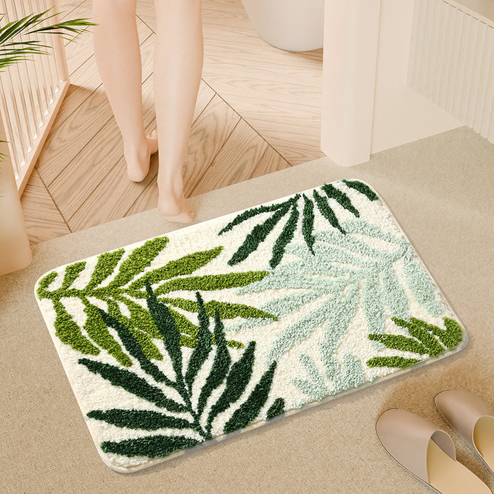 Plush Decorative Bath Mat Kalsten