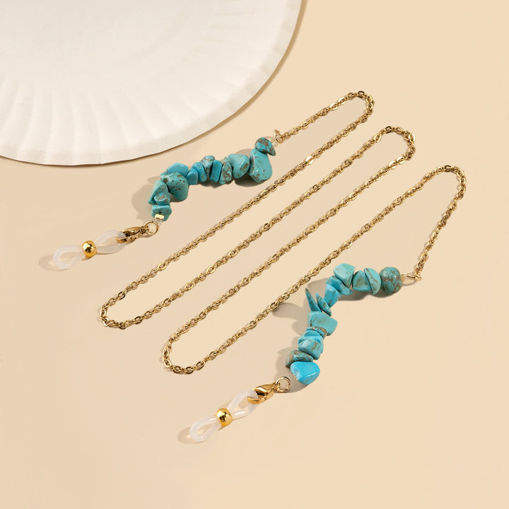 Gem-Accent Eyewear Chain Kalsten