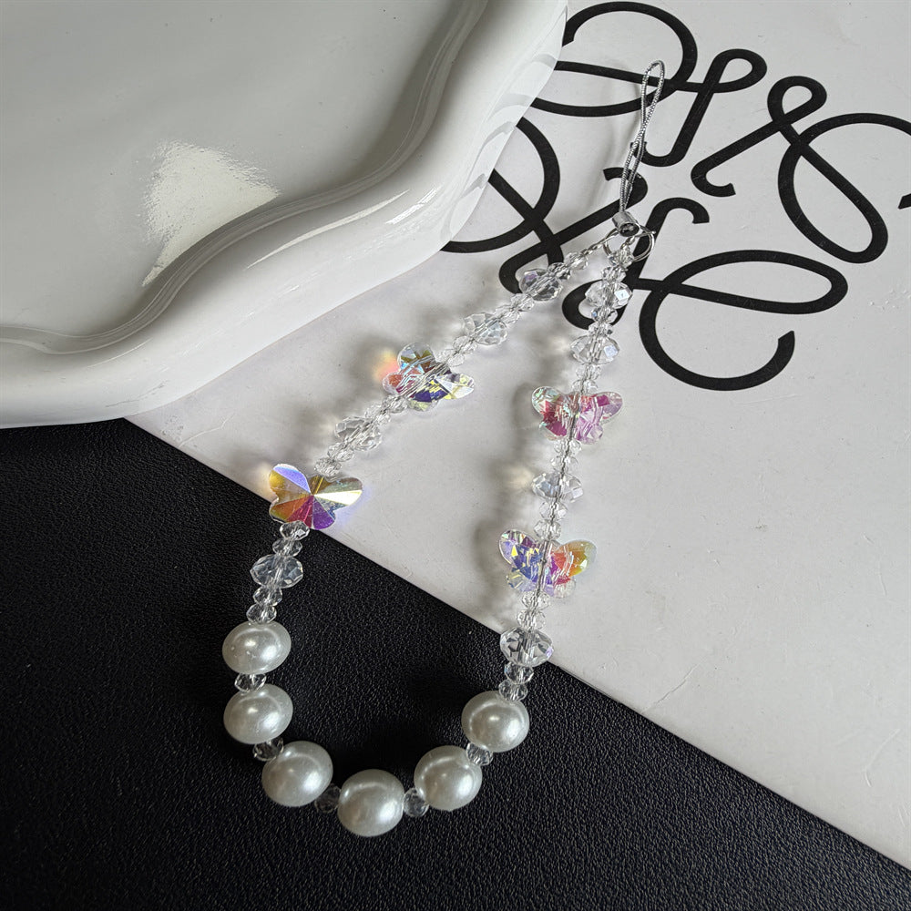 Decorative Butterfly Beaded Eyewear Chain Kalsten