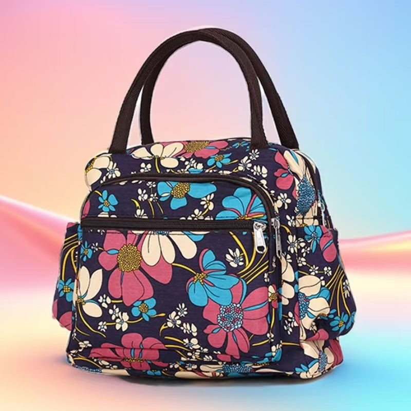 Cat Print Insulated Lunch Bag Kalsten