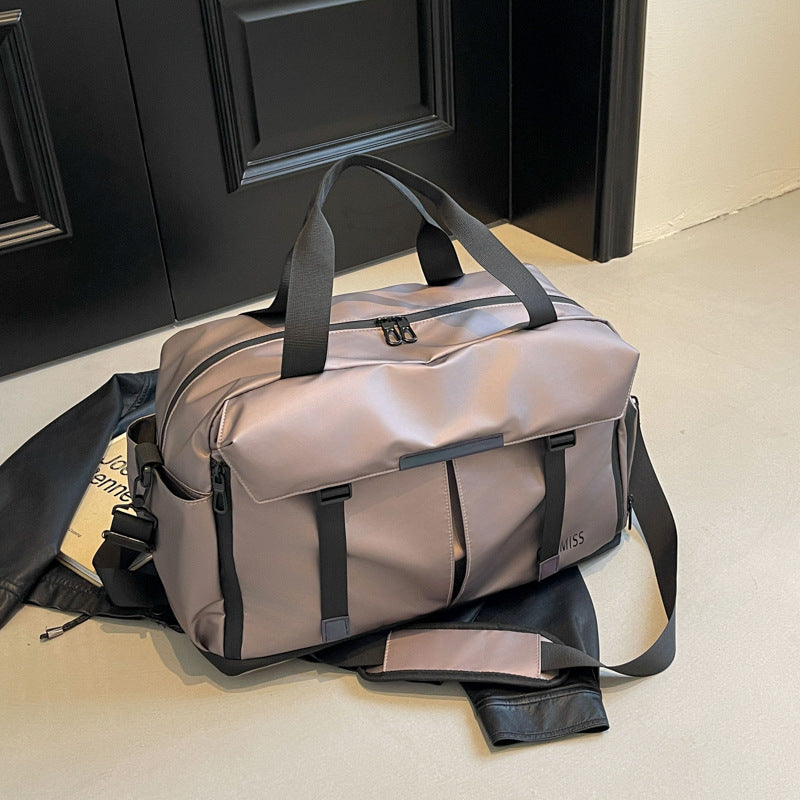 Multi-Compartment Travel Duffel Bag