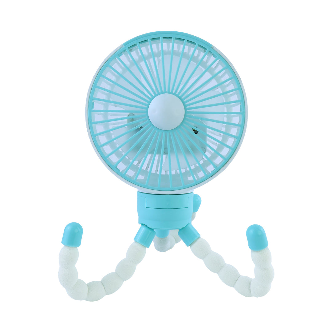 Women's Portable Flexi- Hand Fan with Flexible Stand Kalsten
