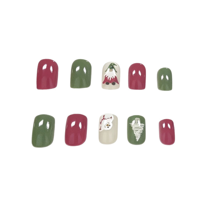 Festive Holiday Nail Art Design Set Kalsten