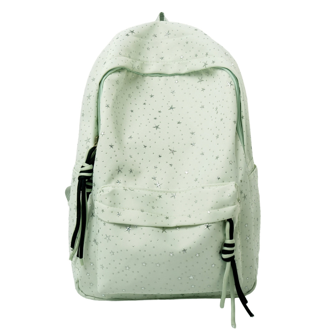 Star-Embellished Lightweight Backpack Kalsten