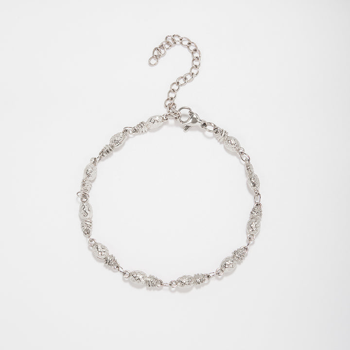 Intricate Textured Chain Bracelet Kalsten