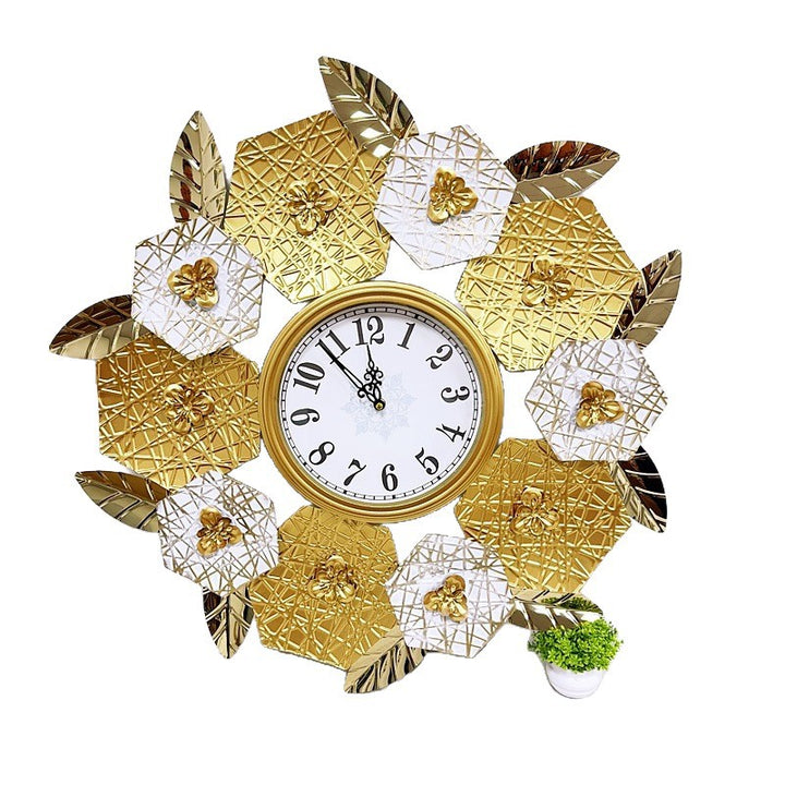 Decorative Floral Wall Clock Kalsten 1789208504