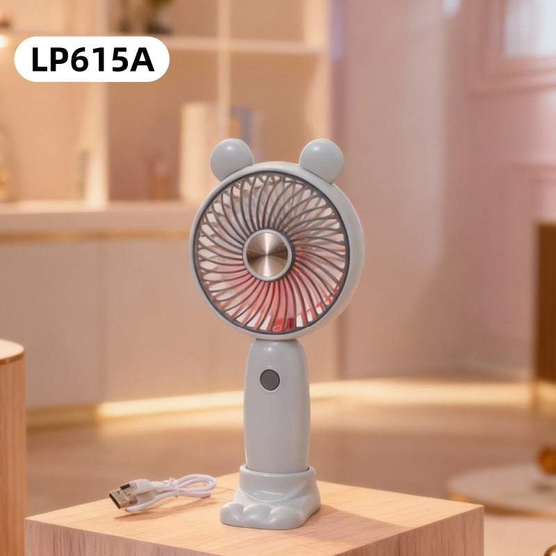 Women's portable hand fan with LED display Kalsten