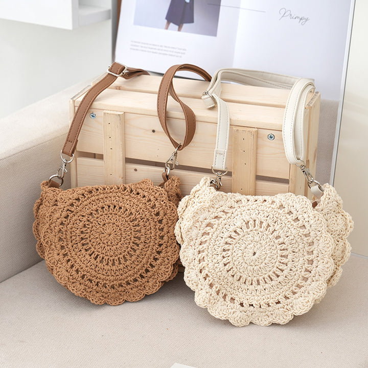 Handcrafted Round Bag Kalsten