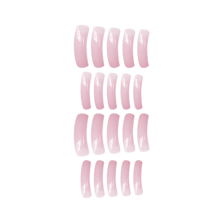 Elegant Square Tip Acrylic Press-On Nails Kalsten