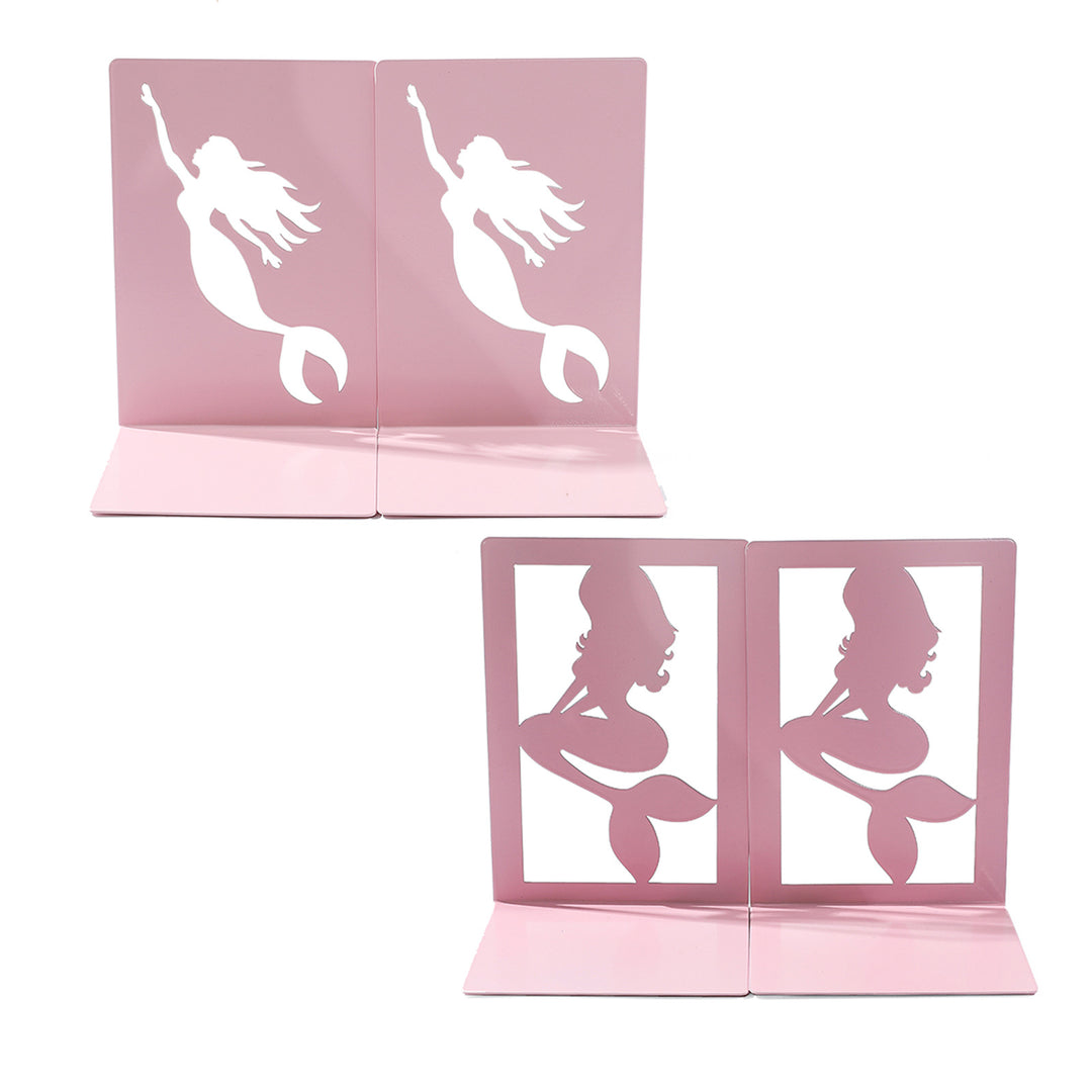 Artistic Mermaid-Inspired Bookends