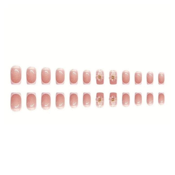 Decorative Long Press-On Nail Set Kalsten
