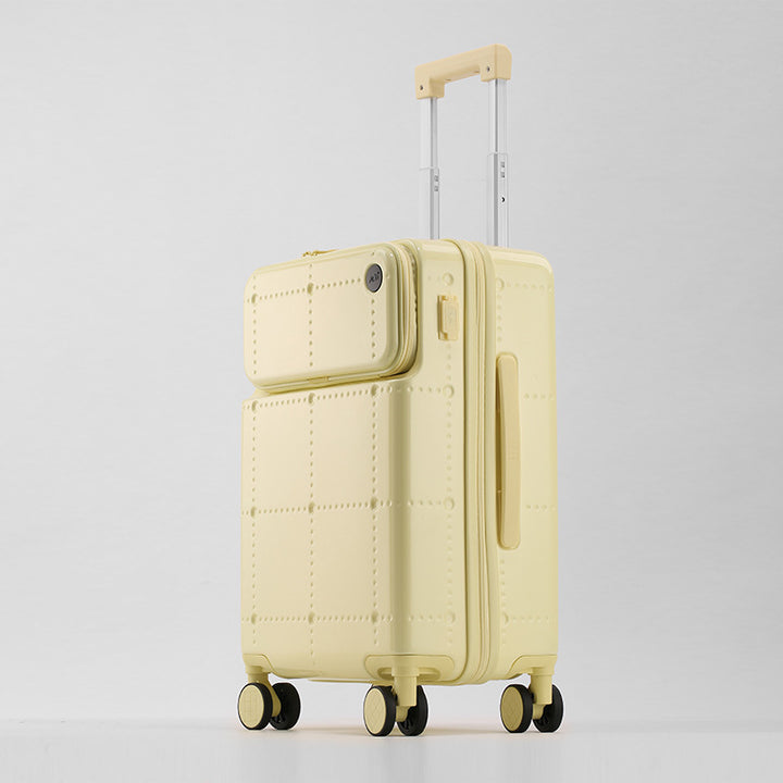 Textured Hard-Shell Spinner Trolley