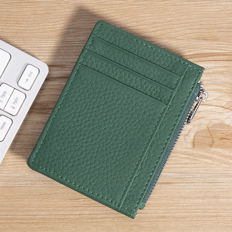 Premium Textured Leather Cardholder