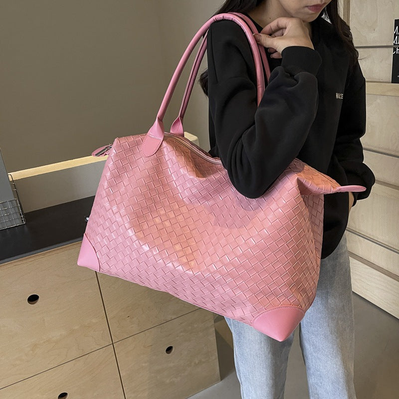 Handcrafted ven Leather Weekend Bag Kalsten