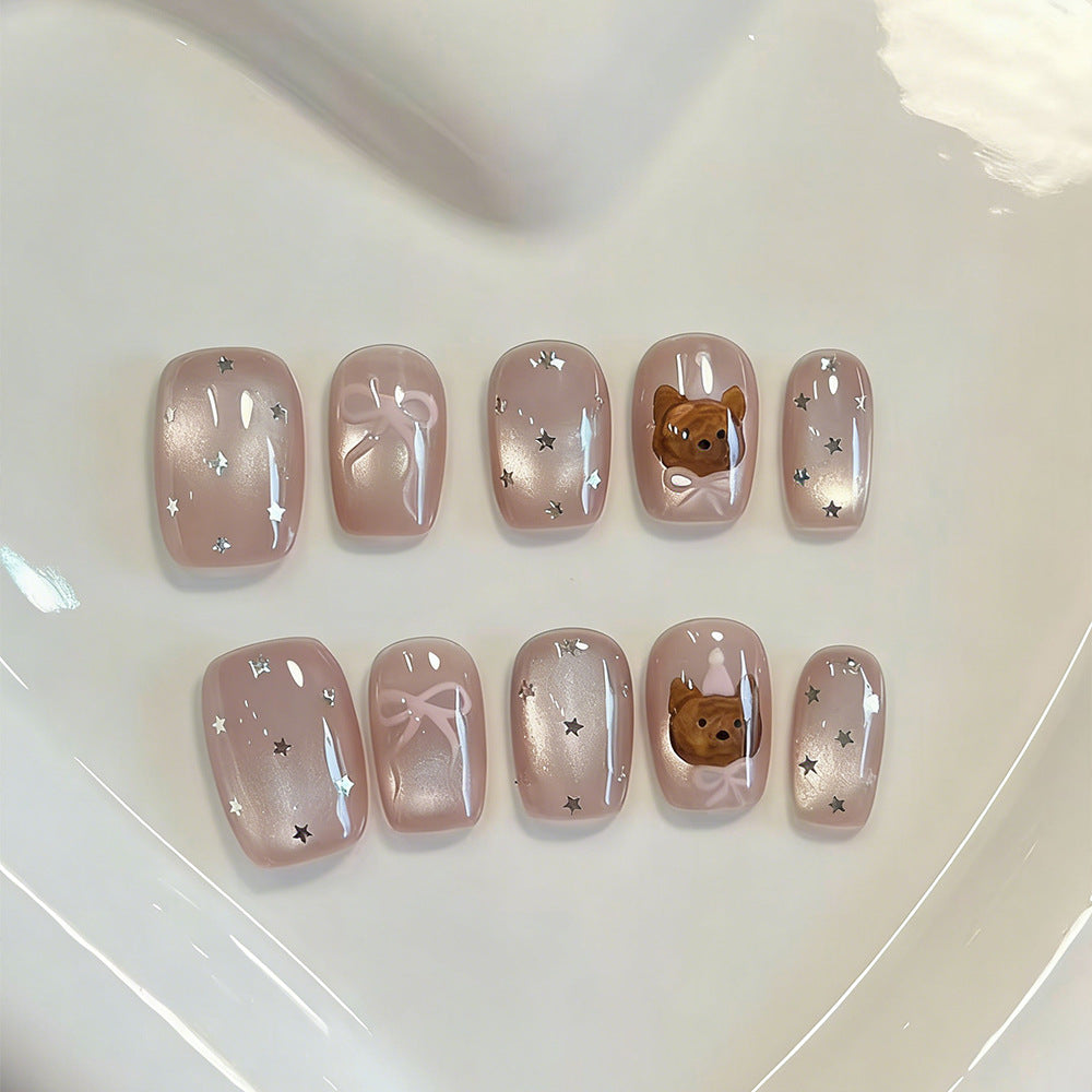 Exquisite Nail Art with Cute Dog Movie Motifs Kalsten
