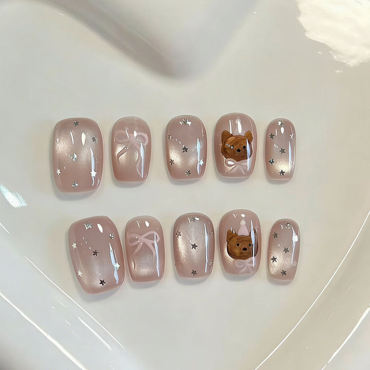 Exquisite Nail Art with Cute Dog Movie Motifs Kalsten