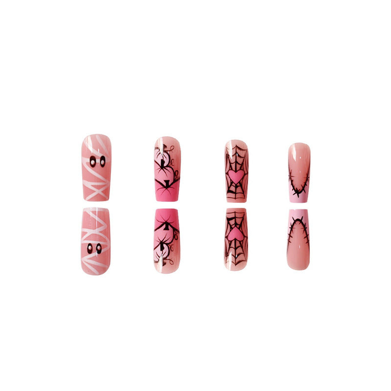Thematic Halloween-Inspired Press-On Nail Art Extensions Kalsten
