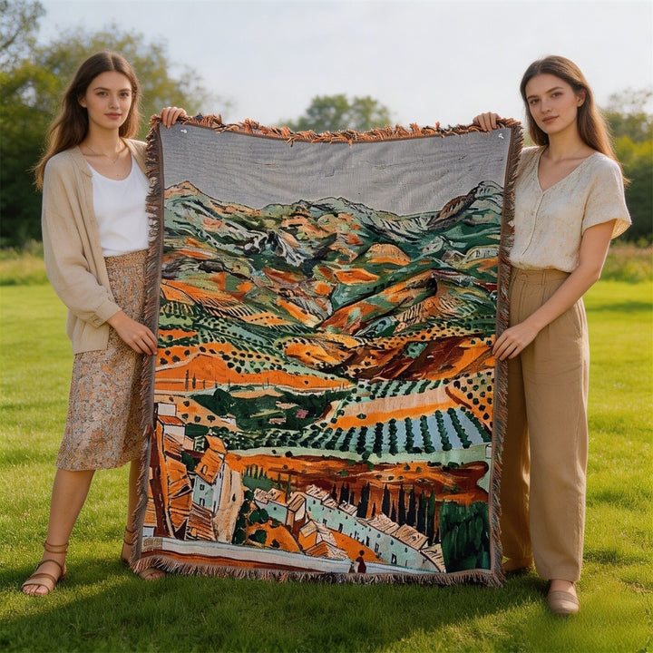 Artistic Scenic Throw Blanket