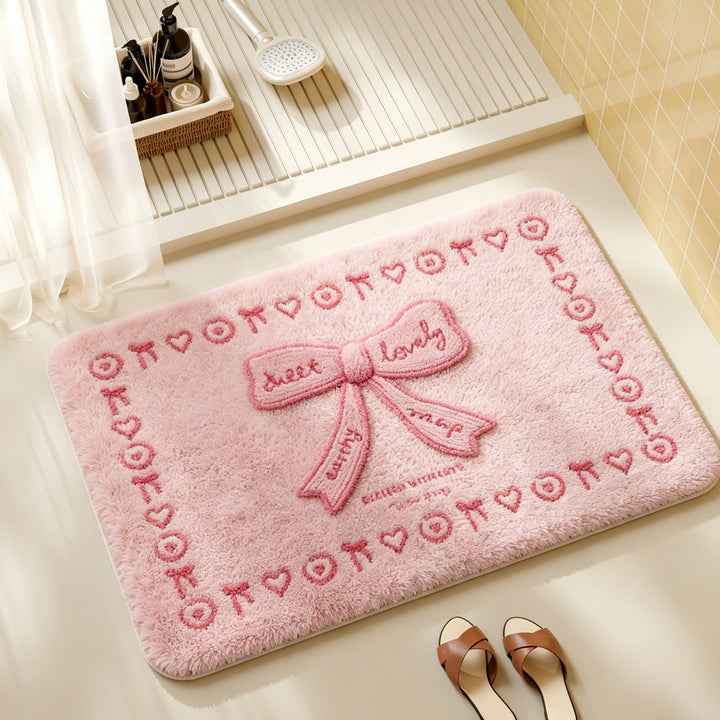 Decorative Woven Bath Mat