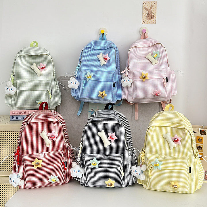 Cute Character-Embellished Backpack Kalsten