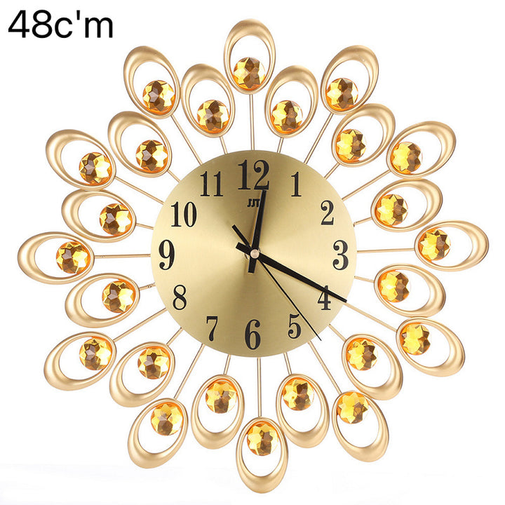 Decorative Sunburst Wall Clock Kalsten