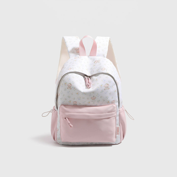 Playful Character Print Backpack Kalsten