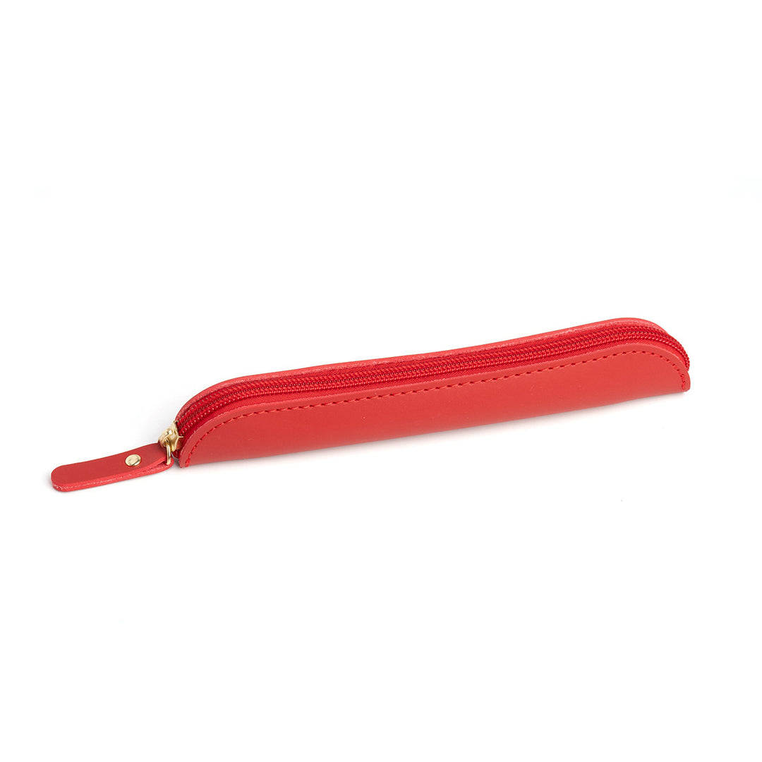 Elegant Leather Pencil Pouch Kalsten