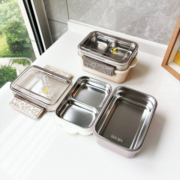 Multi-Compartment Lunch Storage Container