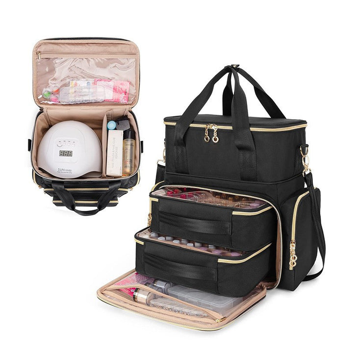 Practical cosmetics and nail organizer bag Kalsten