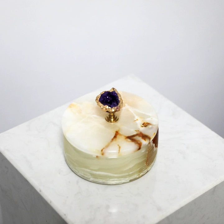Decorative Brass Keepsake Box