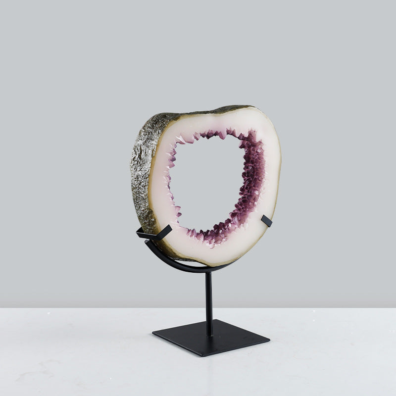 Decorative Geode Sculpture