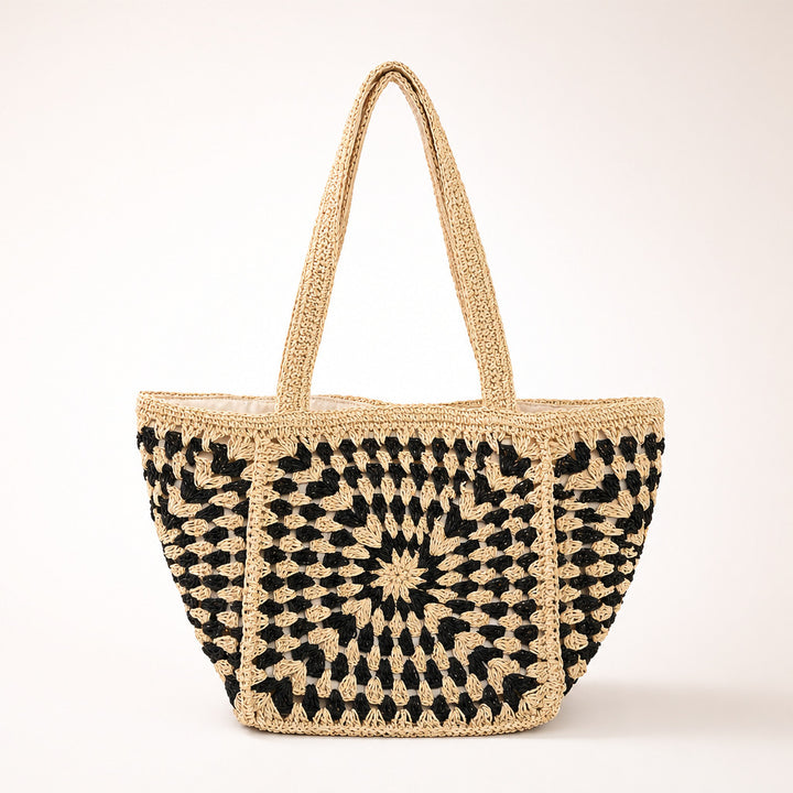 Hand-knotted cotton tote bag Kalsten