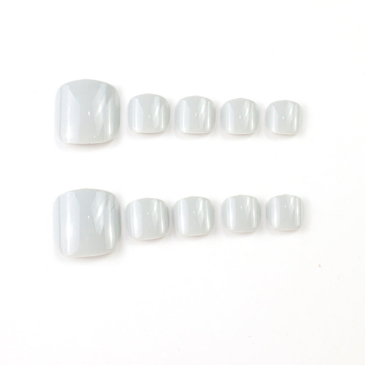Glossy Press-On Toenail Set Kalsten