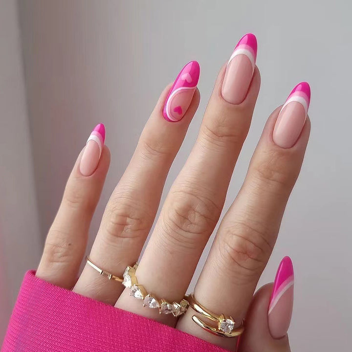 Artistic Nail Art with Modern Dots and Elegant Designs Kalsten