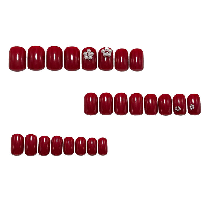 Artificial nails with glamorous decorations Kalsten