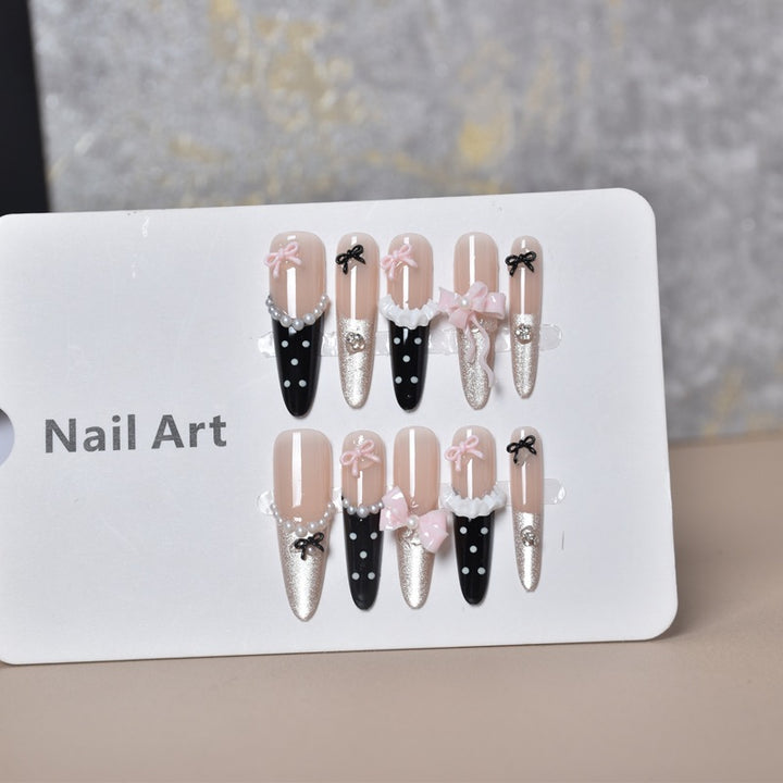 Decorative Themed Acrylic Press-On Nail Set Kalsten