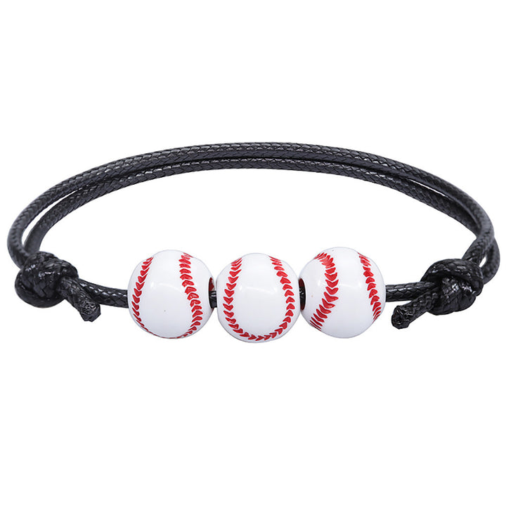 Sporty Baseball Themed Bracelet Kalsten