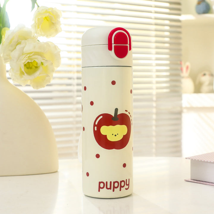 Women Insulated Drinking Bottle with Cute Animal Design Kalsten