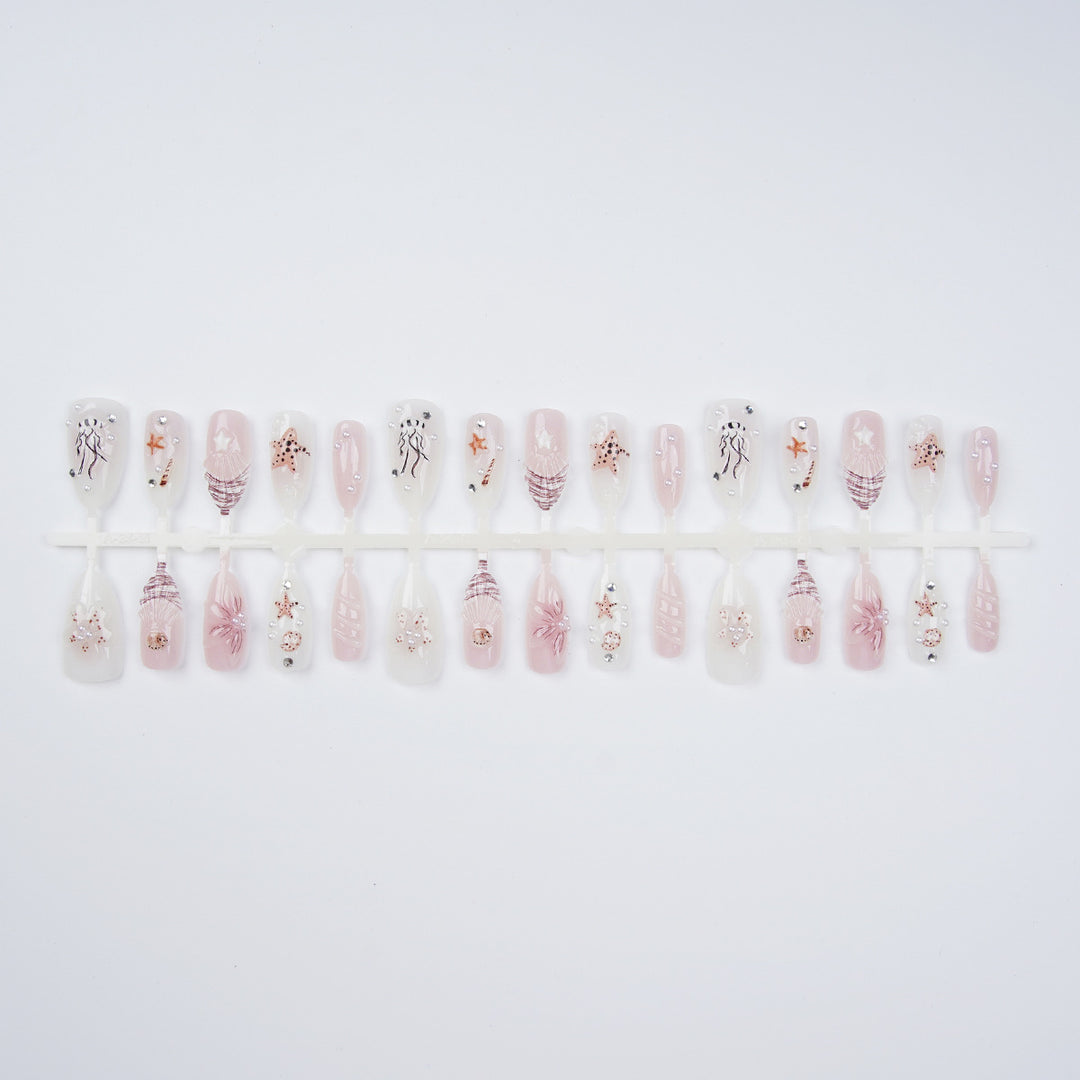 Stick-On Fingernails Kalsten