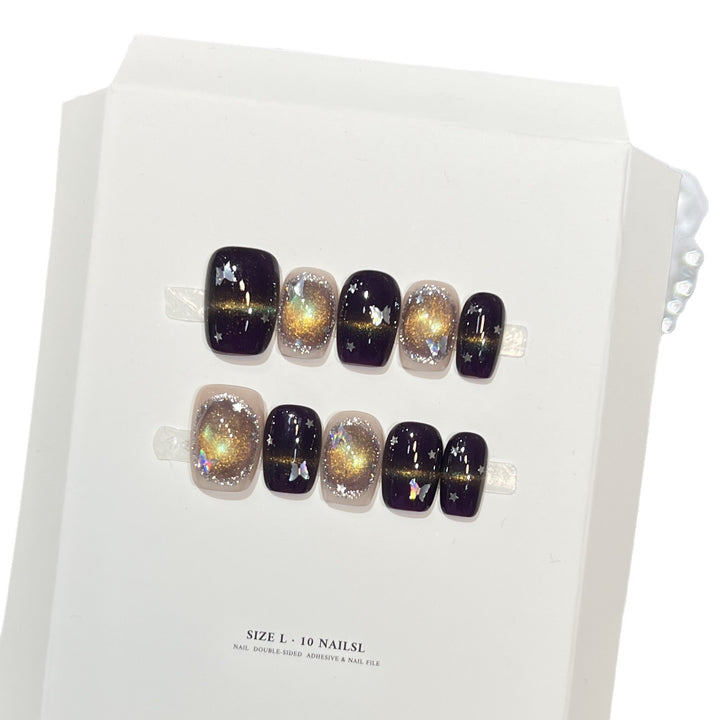 Starry Gradient Nail Art Set Kalsten