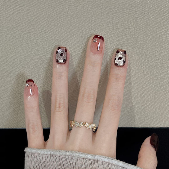 Artistic Floral Nail Art