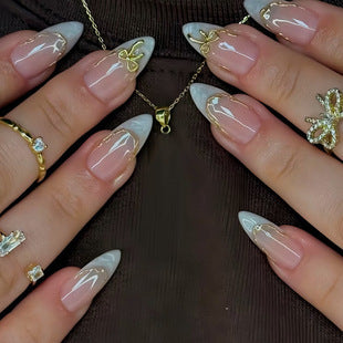 Elegant Gel Nail Art Extensions Kalsten