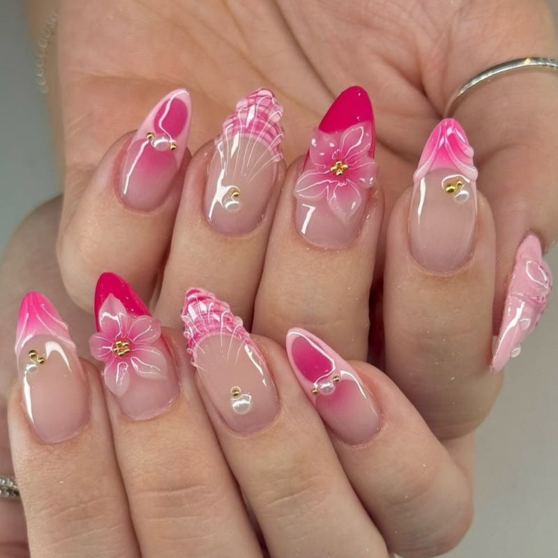 Animal-Inspired Press-On Nail Art Set Kalsten