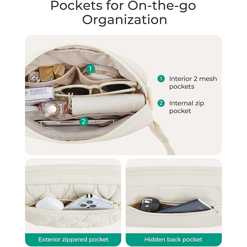 Padded shoulder bag with adjustable shoulder strap Kalsten