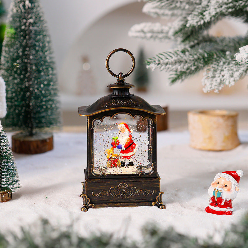 Lighter lantern with snow scenes Kalsten
