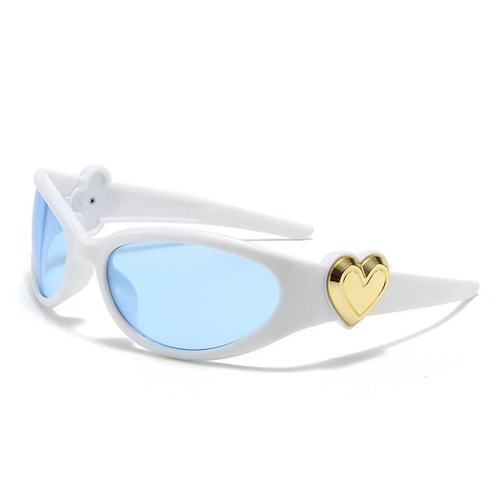 Ladies fashionable sunglasses in stylish heart design Kalsten